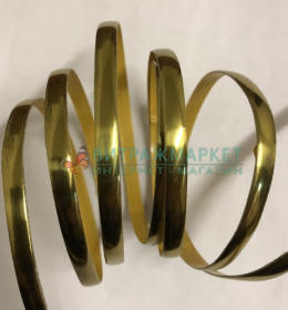 Свинцовая лента Decra Led Brass 4,5 мм/1 м (латунь, глянцевое золото)